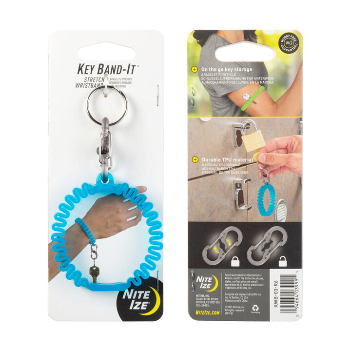 Nite Ize Key Band-It Stretch Wristband Blue, large image number 2