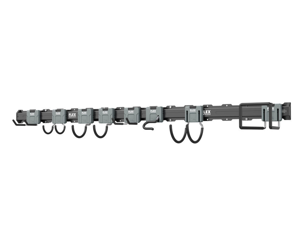 FLEX TRACK LOCK All Purpose Wall Storage Set 10 Pieces, large image number 1