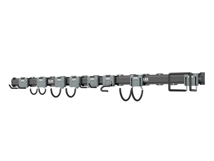 FLEX TRACK LOCK All Purpose Wall Storage Set 10 Pieces