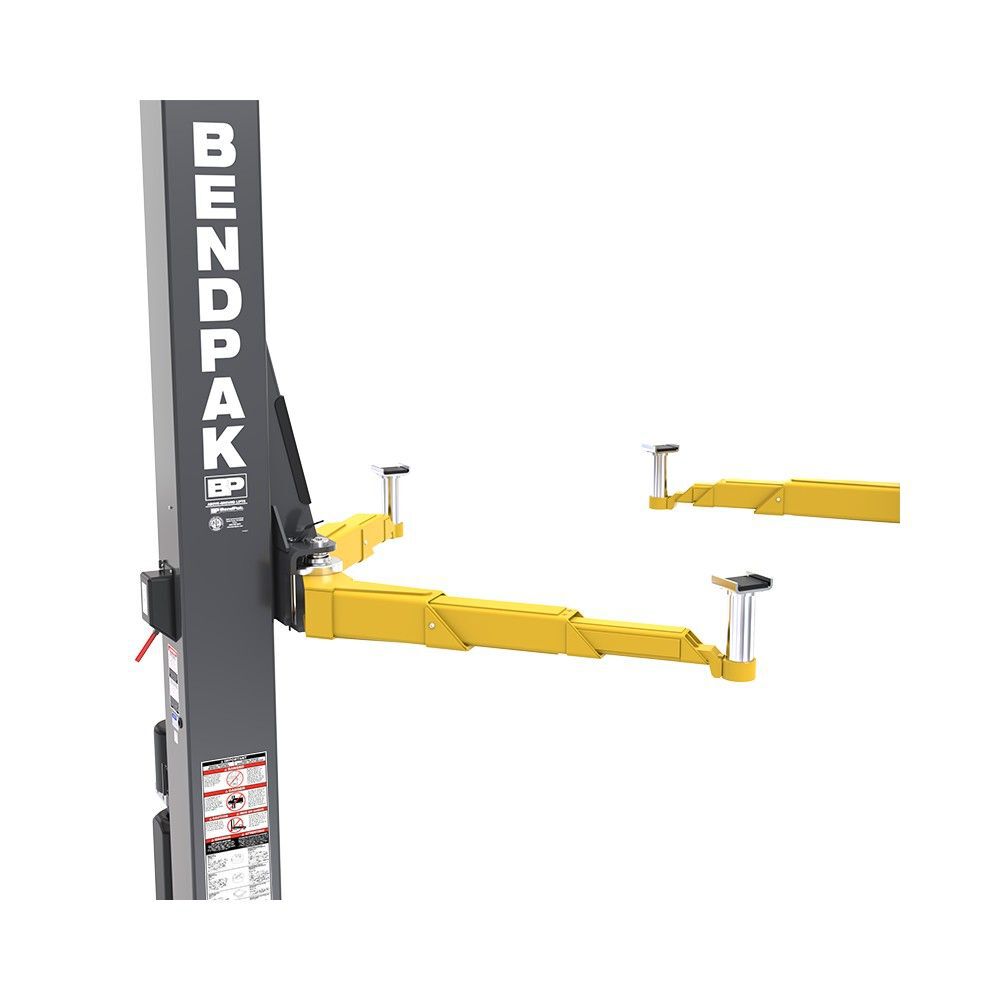 Bendpak 12APX-192 12000 Lbs High-Rise Clearfloor Two-Post Car Lift W/Pads, large image number 5