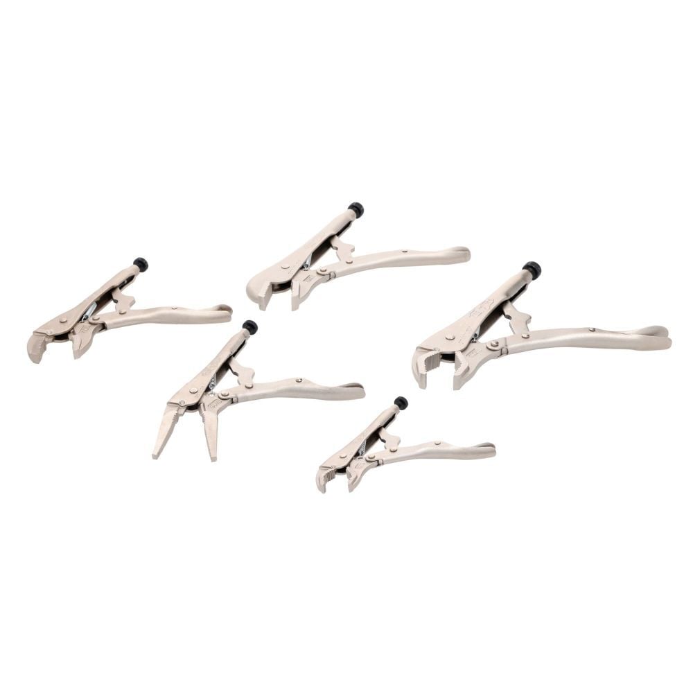 Stanley Assorted Locking Pliers Set with Bag 5 Pieces, large image number 2