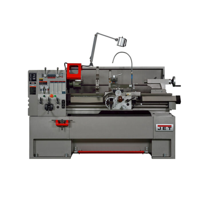 JET GH-1440ZX Large Spindle Bore Gear Head Lathe with Acu-Rite 303 DRO, large image number 0