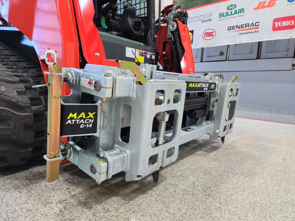 MUSKOX Max Attach 6-14 Universal Skid Steer Quick Attach Plate, large image number 4