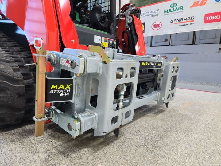 MUSKOX Max Attach 6-14 Universal Skid Steer Quick Attach Plate, large image number 3