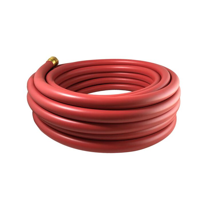 Flexon Flextreme Performance 3/4 Inch x 50 Ft Red Hot Water Hose