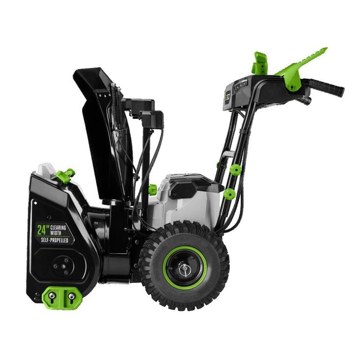 EGO POWER+ Snow Blower 24in Self-Propelled 2 Stage with Two 7.5 Ah Batteries, large image number 3