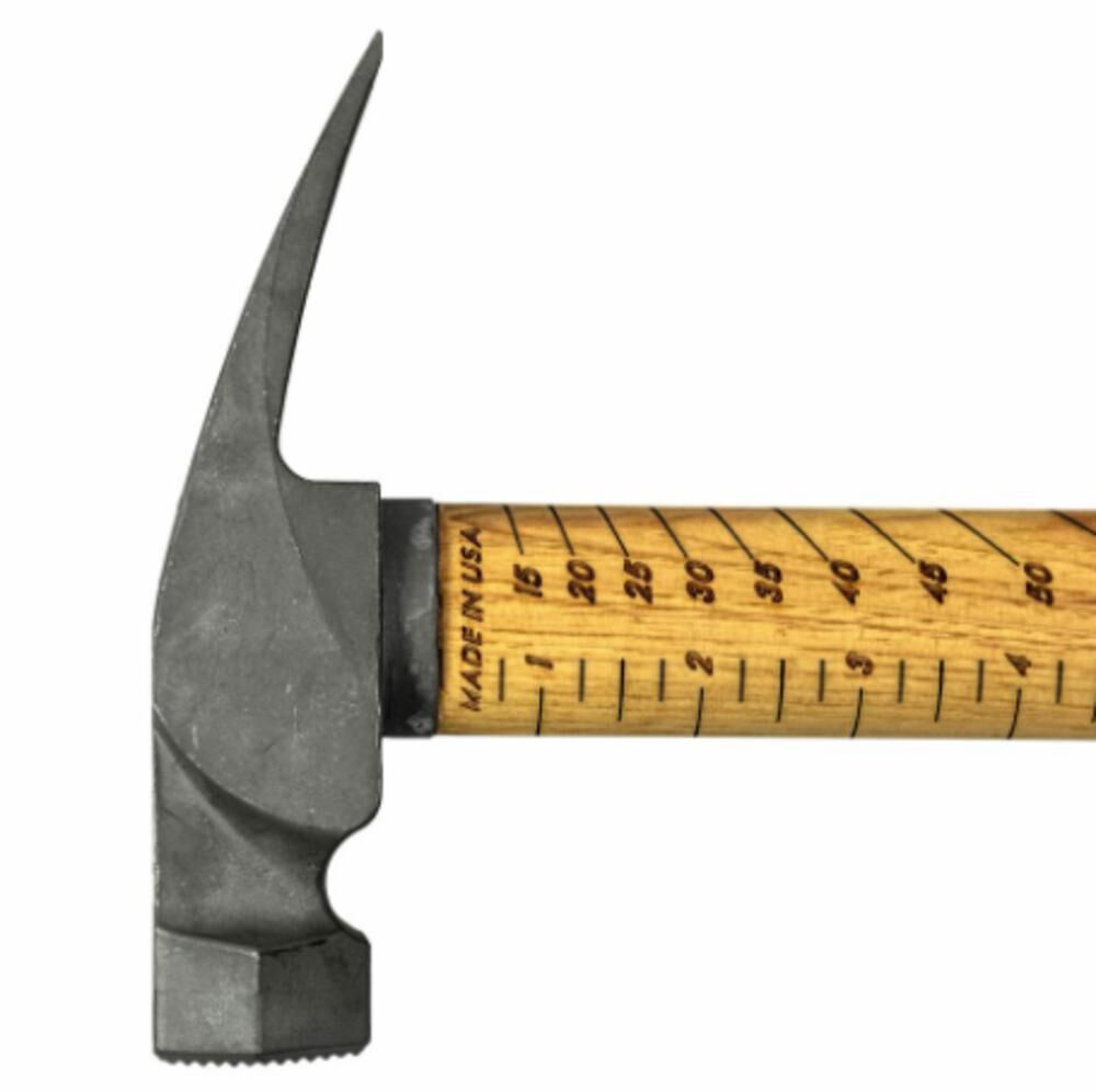Boss Hammers Titanium Hickory Handle Milled Hammer 16oz, large image number 2