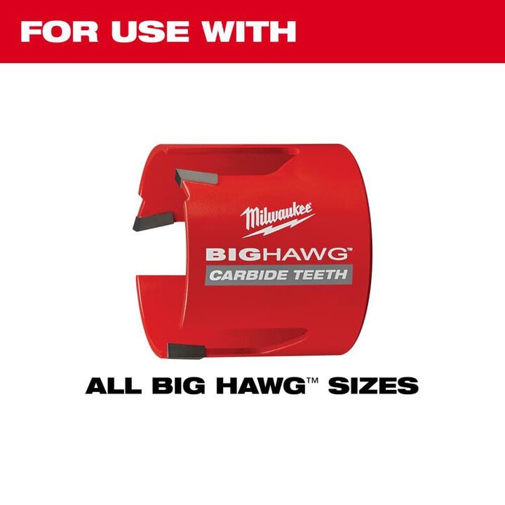 Milwaukee BIG HAWG with Carbide Teeth Pilot Bit, large image number 2