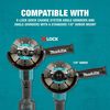 Makita Promotional X-LOCK 5 Inch Turbo Rim Diamond Blade for Masonry Cutting, small image number 2