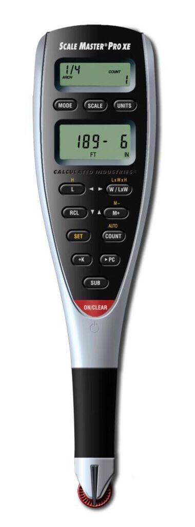 Calculated Industries Scale Master Pro XE Advanced Digital Plan Measure for Blueprint Takeoffs
