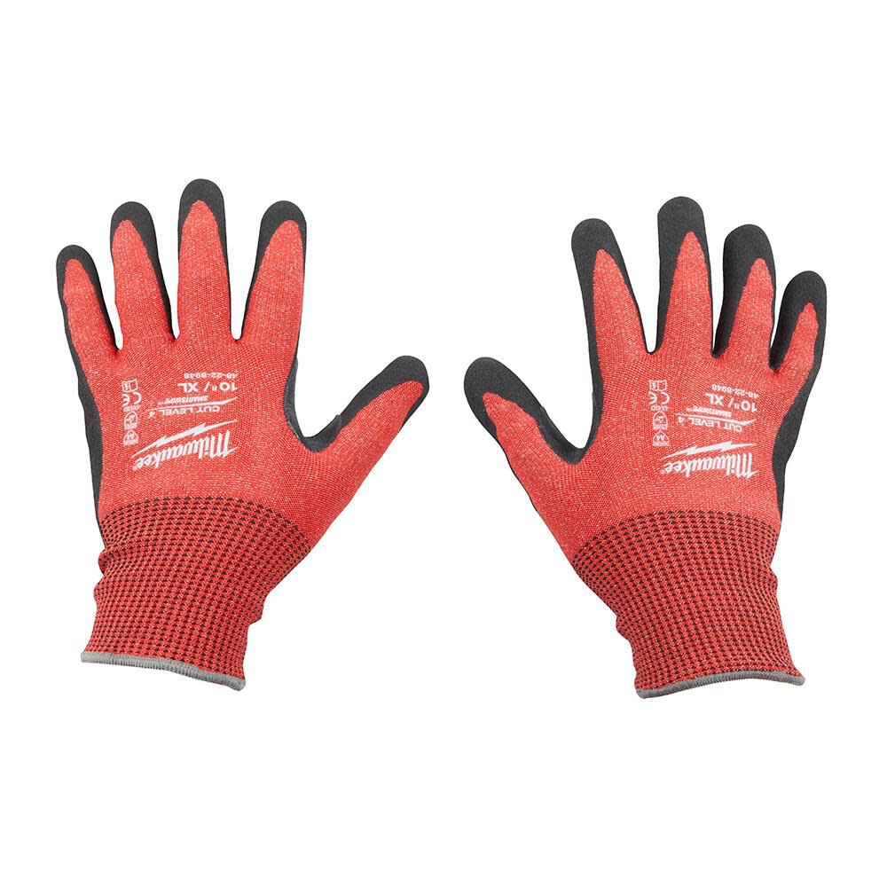 Milwaukee Cut Level 4 Nitrile Gloves Dipped, large image number 2