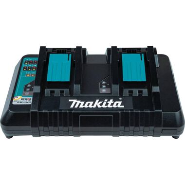 Makita 18V Lithium Ion Dual Port Charger, large image number 4