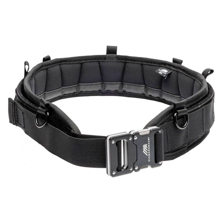 Diamondback Toolbelts Tempo Lite Low-Profile Belt, Black, XS/Small
