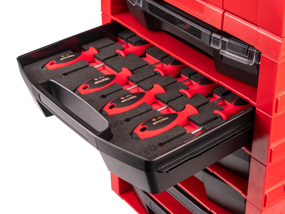 Tekton Square and Torx Screwdriver Set Drawer 8 Piece T10-T30 #1-#2, large image number 4