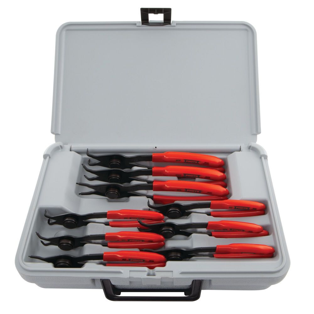 Набор плоскогубцев для стопорного кольца с откидной кнопкой Proto из 9 частей 66190₽