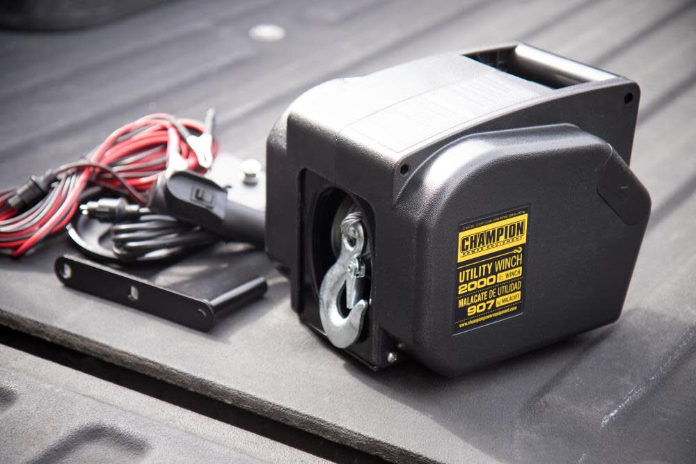 Champion Power Equipment 2000-Lb Marine/Trailer Utility Winch Kit, large image number 6