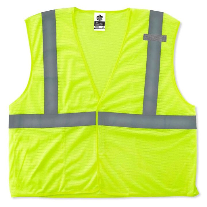 Ergodyne Glowear 8210HL Type R Class 2 Economy Mesh Vest - 4XL/5XL