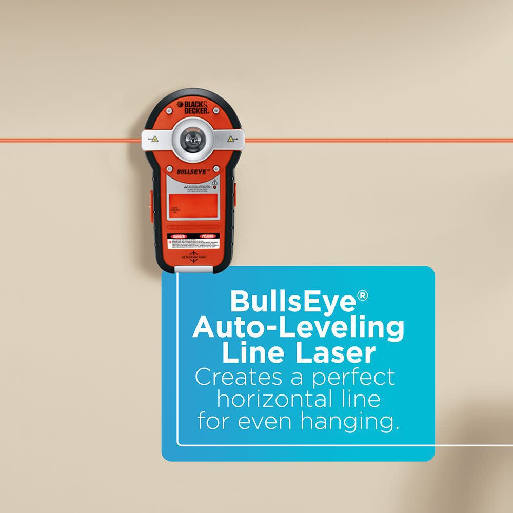 Black and Decker Bullseye Auto-Leveling Laser with Stud Sensor, large image number 7