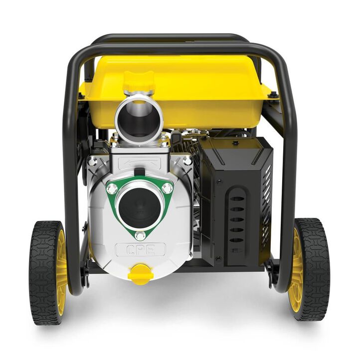 Champion Power Equipment 3-Inch Gas-Powered Semi-Trash Water Transfer Pump with Hose and Wheel Kit, large image number 9