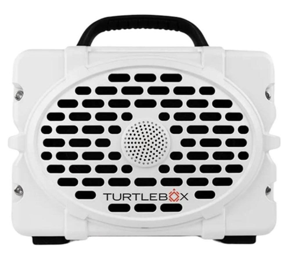 Turtlebox ORIGINAL Generation 3 Speaker, White – TBG3-W