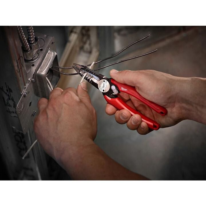 Milwaukee Electricians Combination Wire Pliers, large image number 3