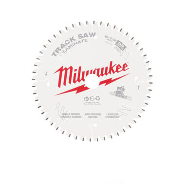 Milwaukee 6 1/2 52T Laminate Track Saw Blade, large image number 1