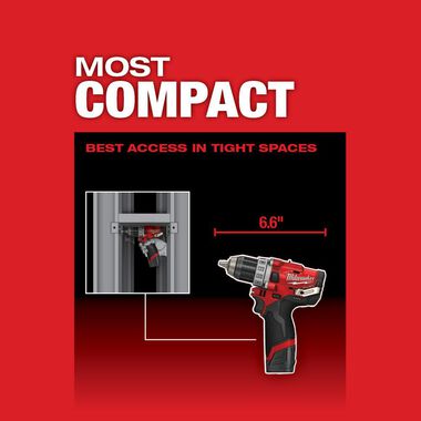 Milwaukee M12 FUEL 1/2 In. Drill Driver Kit, large image number 5