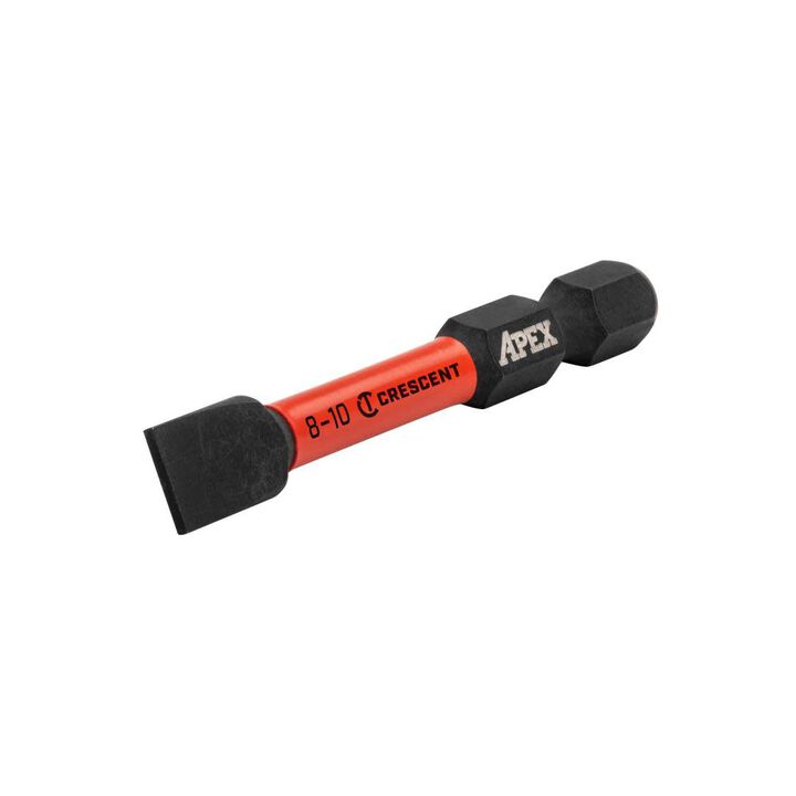 Crescent APEX Slotted Vortex Impact Power Bit 8-10 x 2in, large image number 3