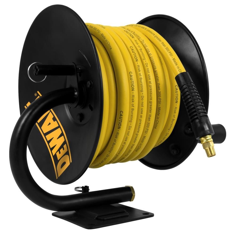 DEWALT 3/8 In. x 50 Ft. Manual Rubber Air Hose Reel, large image number 4
