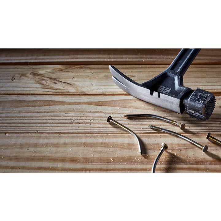 DEWALT 28oz Milled Framing Hammer, large image number 2