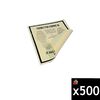 Johndow Poly-Coated Paper Floor Mats 16 x 22 Inch 500 Pieces, small image number 1