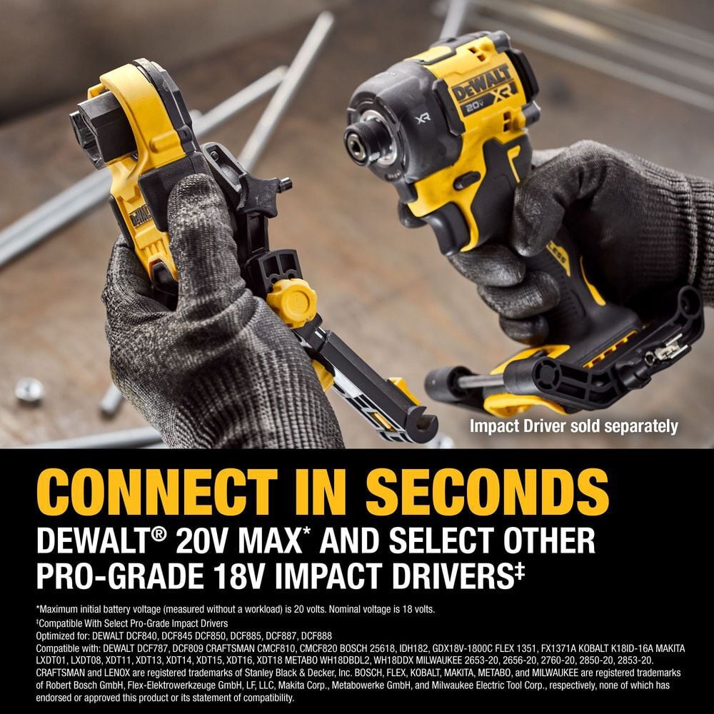 DEWALT IMPACT CONNECT Nut Runner Attachment, large image number 5