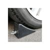 BluBird Heavy-Duty Rubber Wheel Chock with Eyebolt, 2 Pack, small image number 3