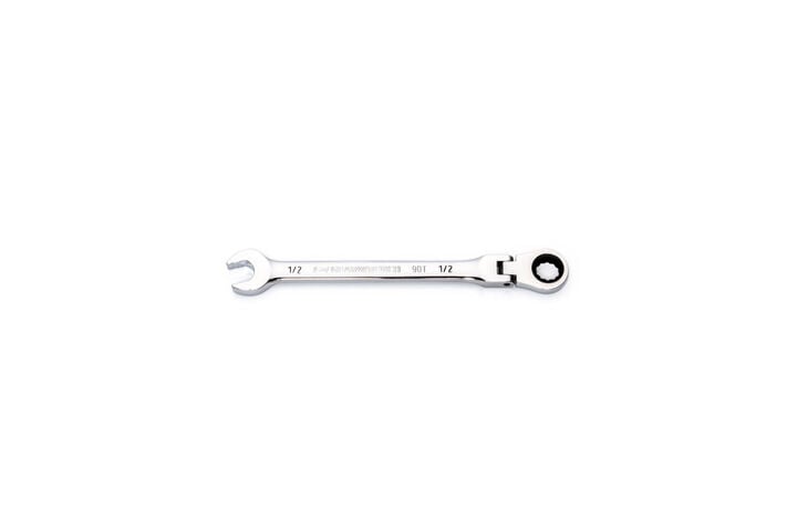 GEARWRENCH 1/2in 90T 12 Point Flex Head Ratcheting Combination Wrench, large image number 1