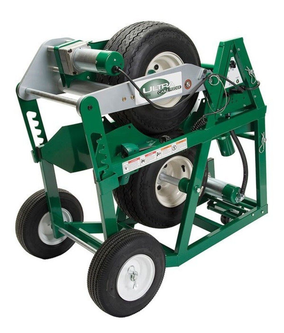 Greenlee 120V Ultra Cable Feeder with Hand Switch, large image number 1
