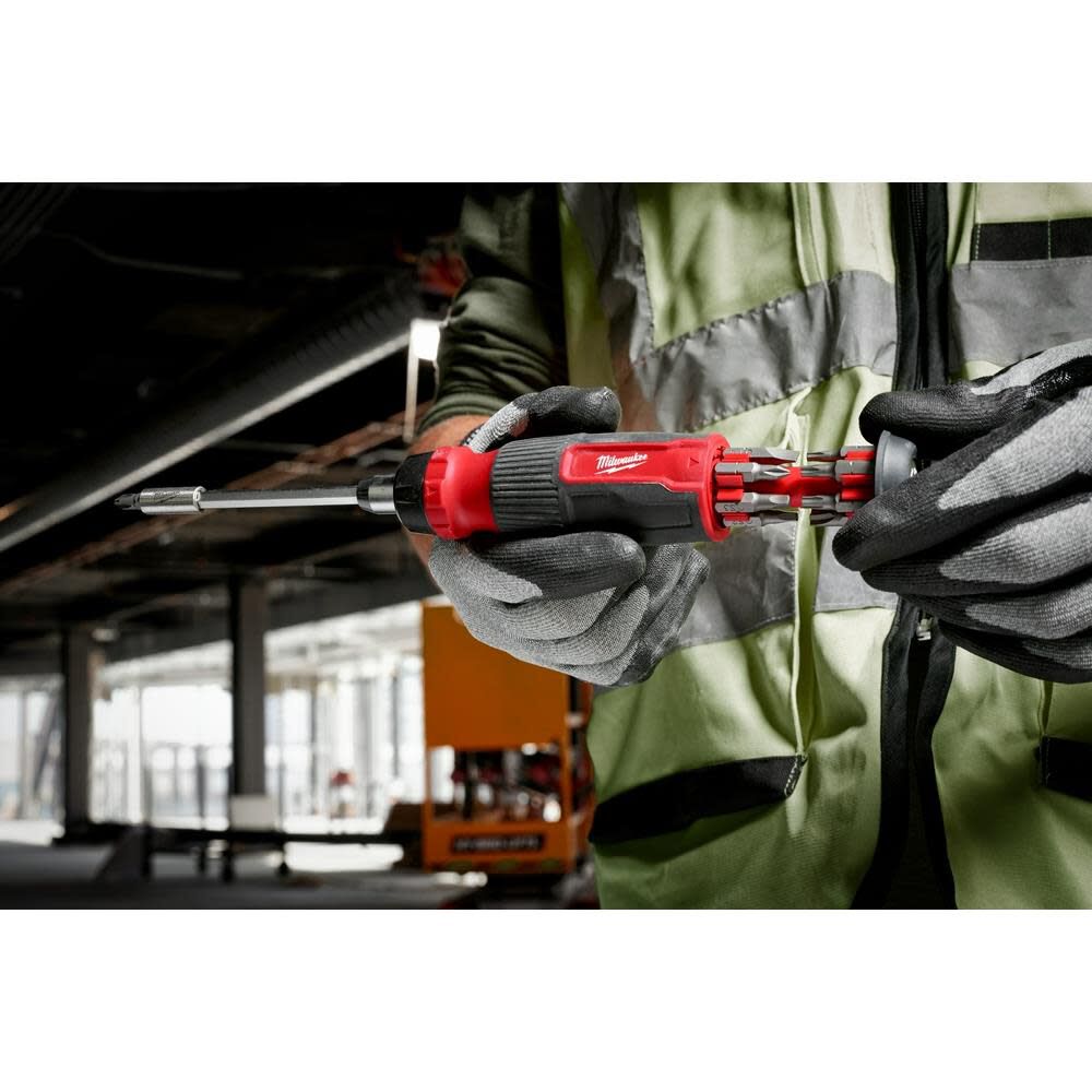 Milwaukee 14-in-1 Ratcheting Multi-Bit Screwdriver, large image number 6