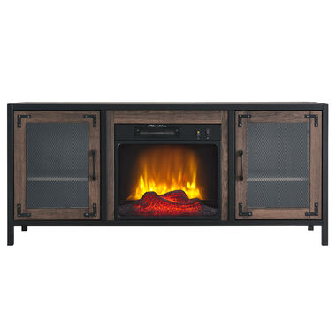 Hearthpro Media Electric Fireplace Full Metal Frame