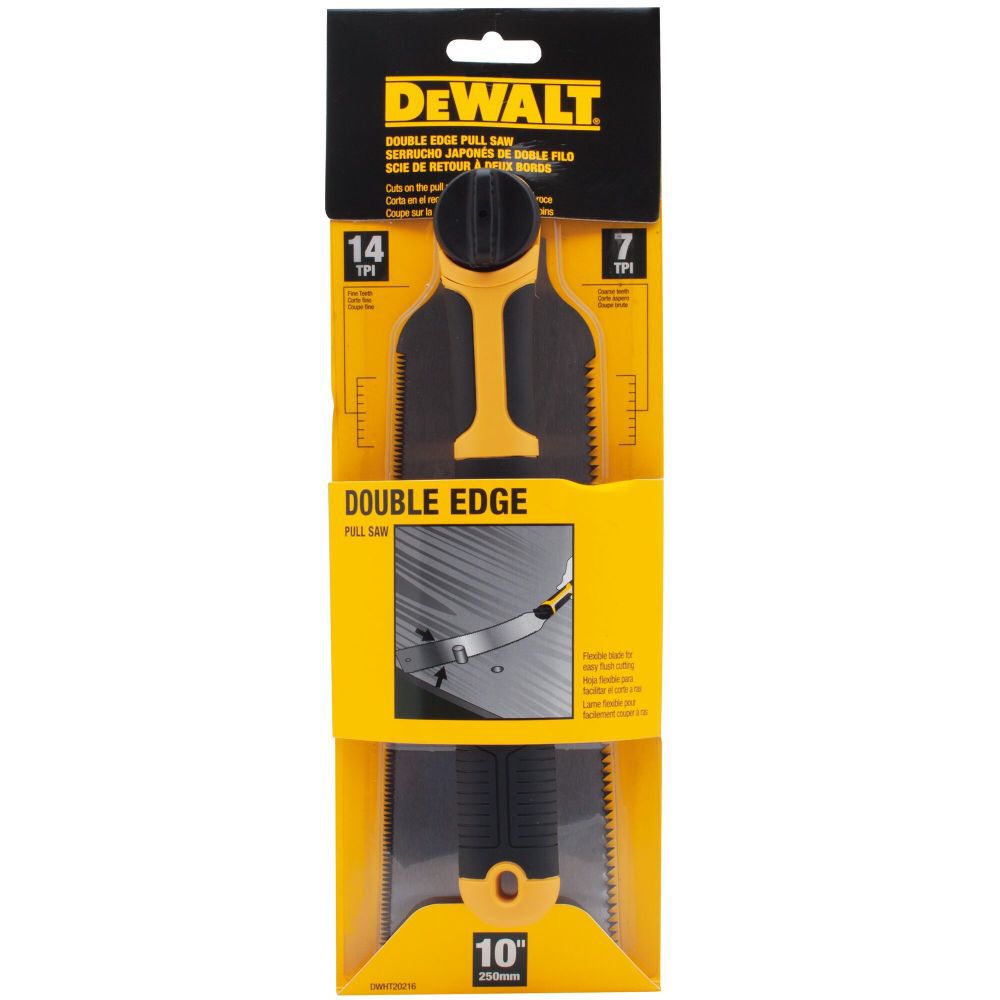 DEWALT 10 Inch Double Edge Pull Saw, large image number 4