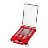 Milwaukee 1/4 Inch and 3/8 Inch Drive SAE Bit Socket Set with PACKOUT Compact Low-Profile Organizer, 46 Pieces, small image number 1