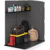 Suncast Horizontal and Extra Large Vertical Shed Shelf, Black, small image number 5