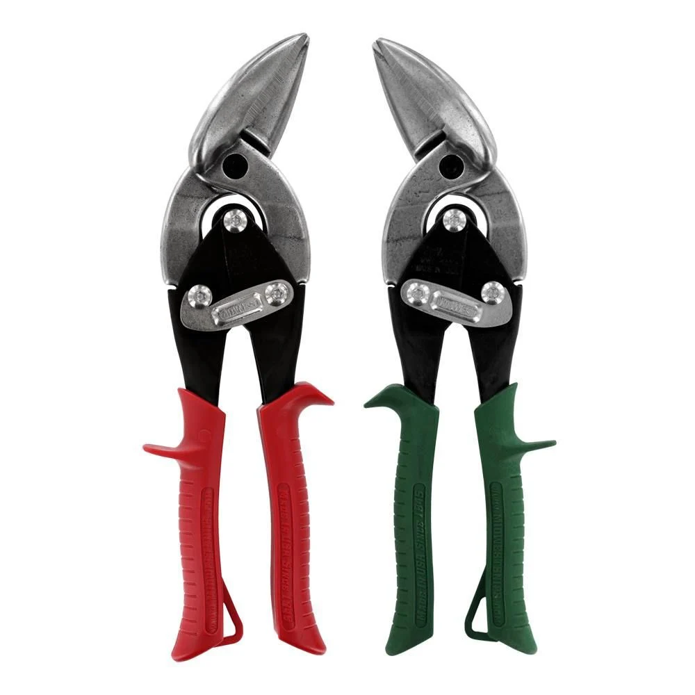 Midwest Snips 2-Piece Offset Aviation Snip Set - Left and Right, large image number 1