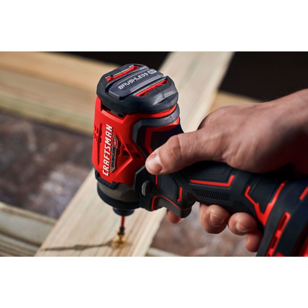CRAFTSMAN V20 BRUSHLESS RP 2-Tool Combo Kit with 2 Batteries, large image number 8