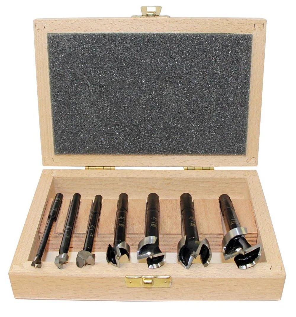 Fisch Black Shark 7 Piece Imperial Set In Box Included 1/4 in - 1 in Diameter, large image number 1