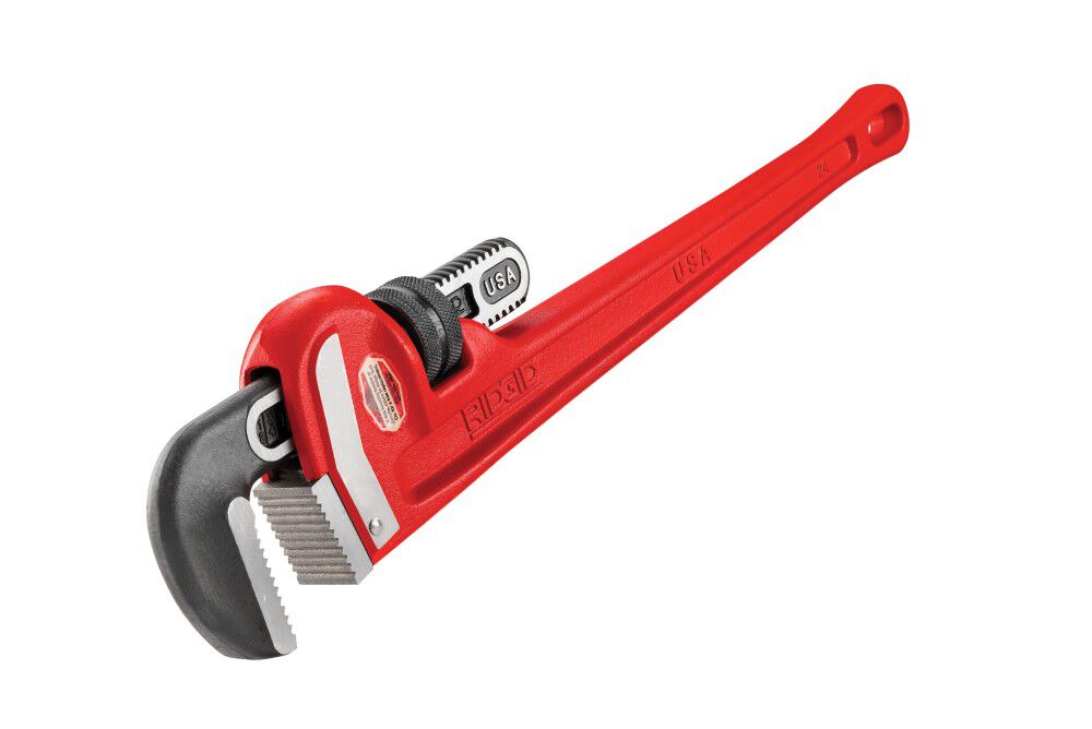 Ridgid 18 Inch Heavy-Duty Straight Pipe Wrench, large image number 2