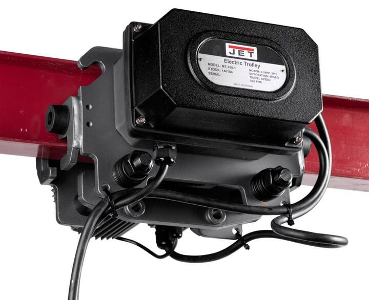 JET MT300 3 Ton Electric 2 Speed Trolley 3 Phase, large image number 3