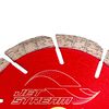 Diteq Jet Stream 9 Inch Economy Segmented Turbo Rim Diamond Blade for Concrete with Rebar and Brick, small image number 2