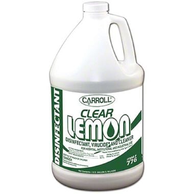 Carroll Clear Lemon Disinfectant - Gallon
