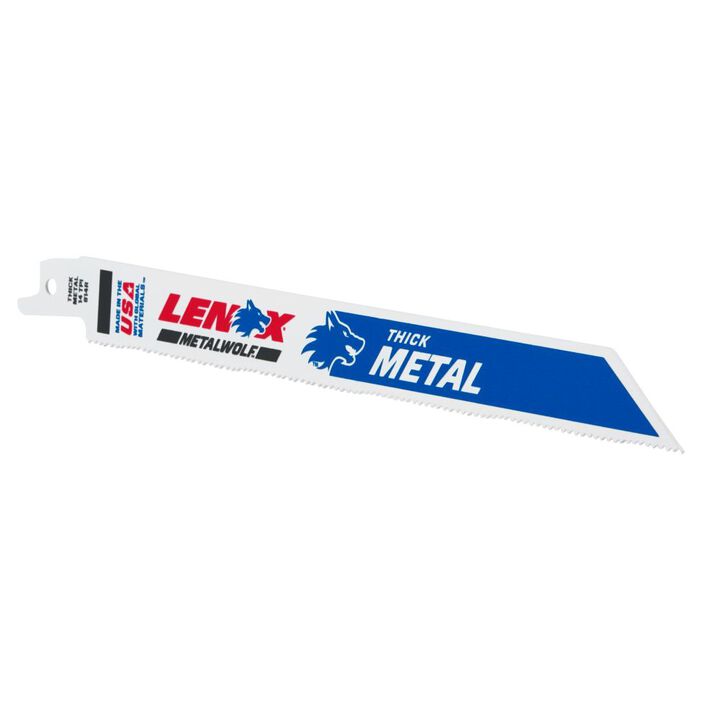 Lenox 8 Inch 14TPI METALWOLF WAVE EDGE Reciprocating Saw Blade 25 Pieces, large image number 4