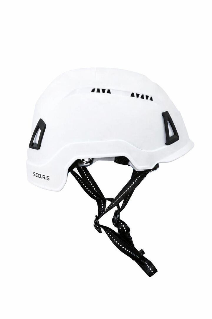 SECURIS Type II Class C Construction Grade Micro-Brim Hard Hat White, large image number 1