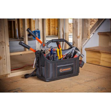 Crescent 17in Tradesman Open Top Tool Bag, large image number 5